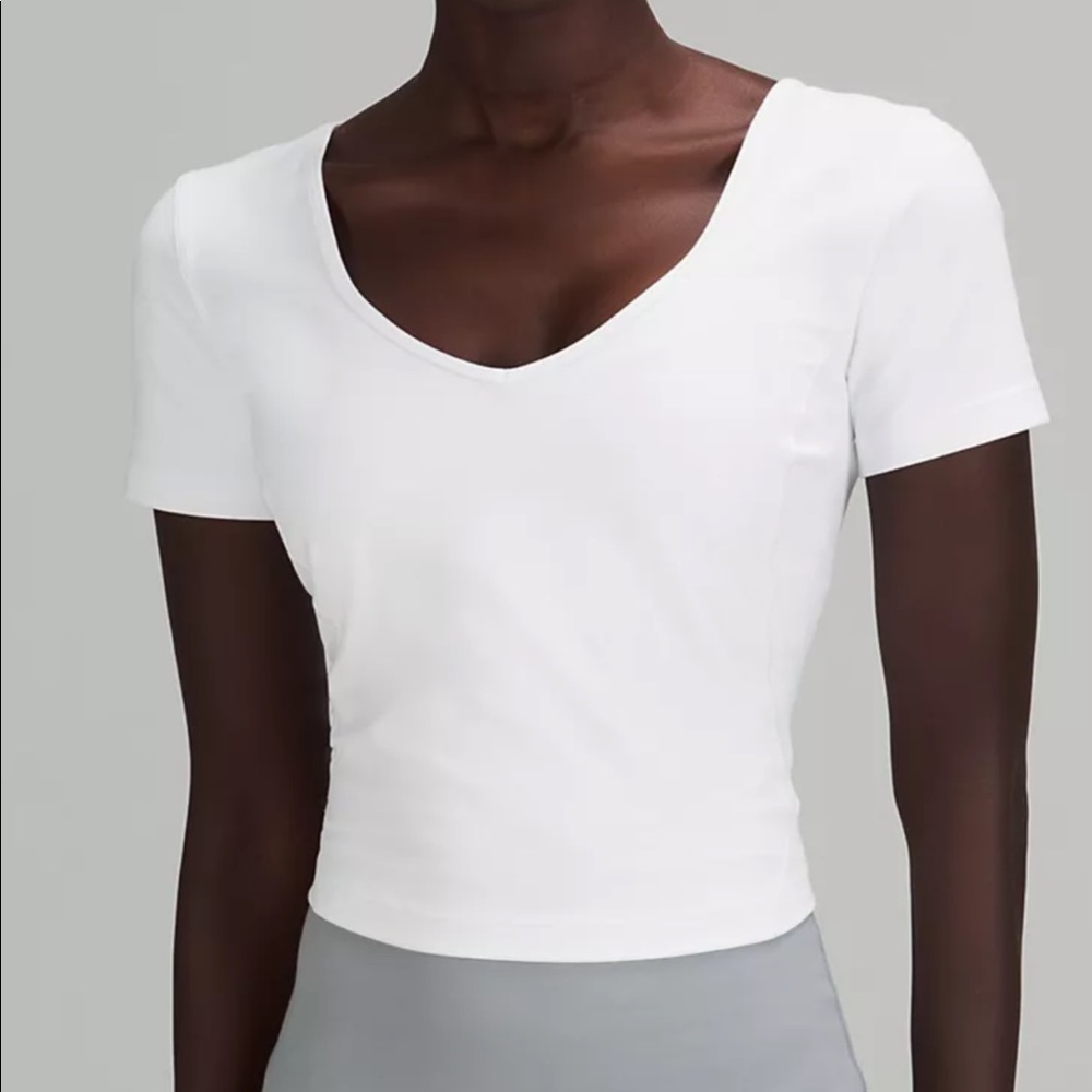 white lululemon align top